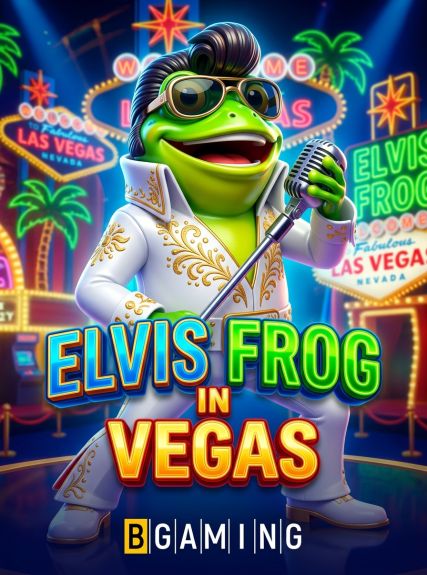 Elvis Frog in Vegas