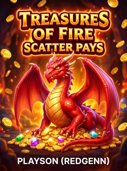 Treasures of Fire: Scatter Pays