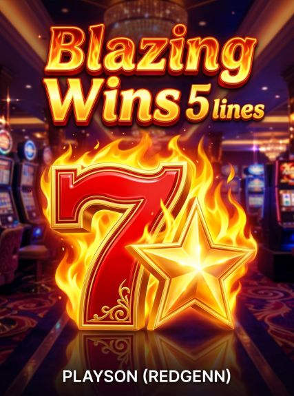 Blazing Wins: 5 lines