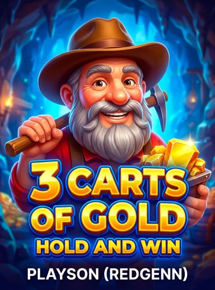 3 Carts of Gold: Hold and Win