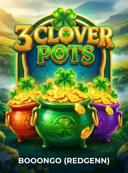 3 Clover Pots