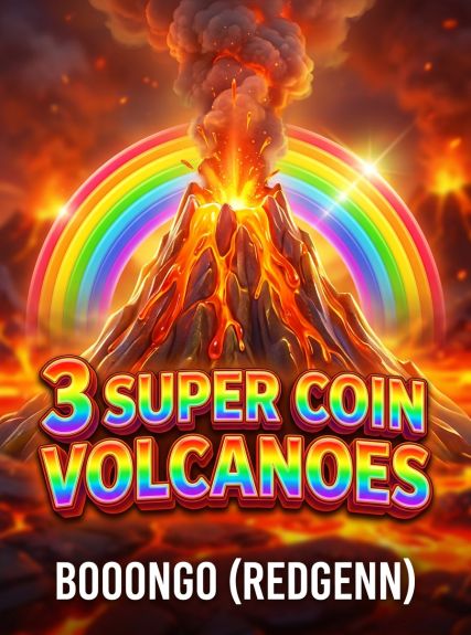 3 Super Coin Volcanoes