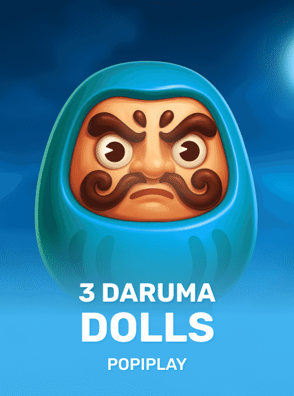 3 Daruma Dolls