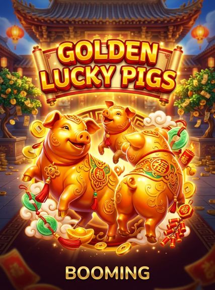 Golden Lucky Pigs