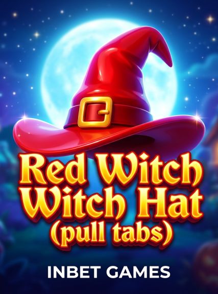Red Witch Hat (pull tabs)