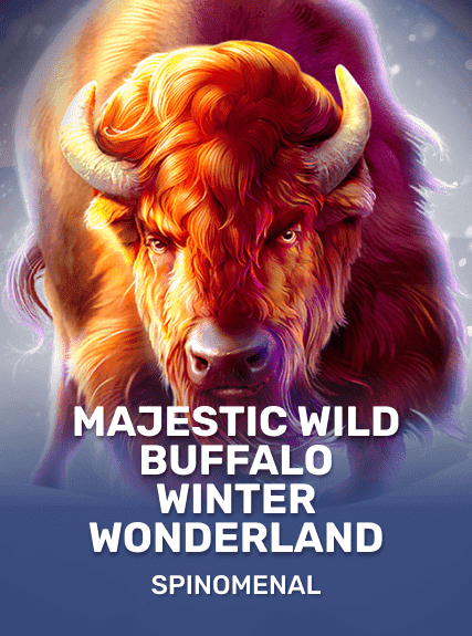 Majestic Wild Buffalo - Winter Wonderland